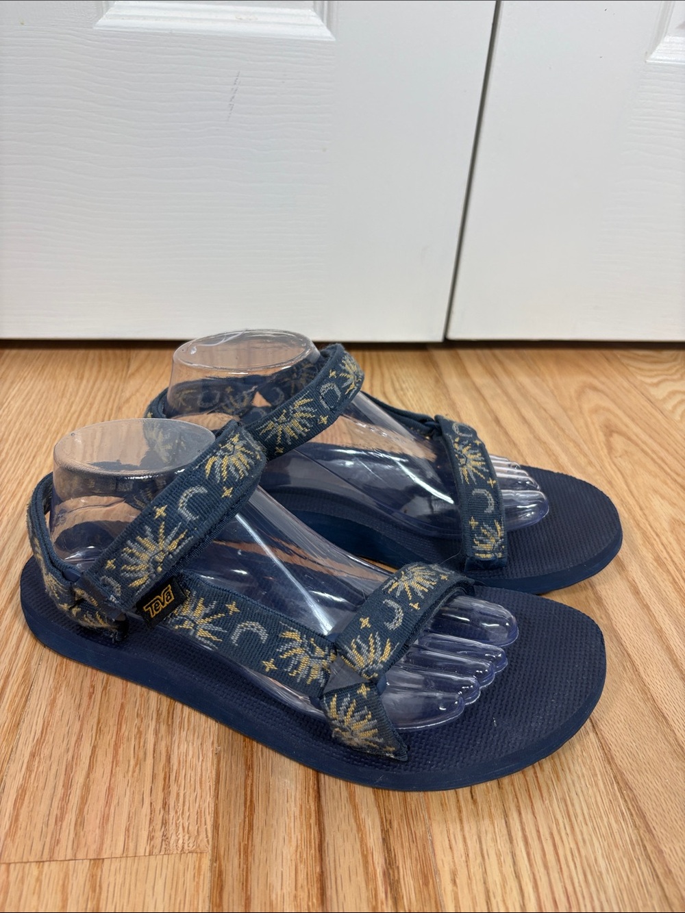 Teva Navy Blue Sun & Moon Strap Sandals